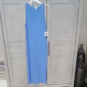 Beyond Yoga Sky Blue Maxi Dress
